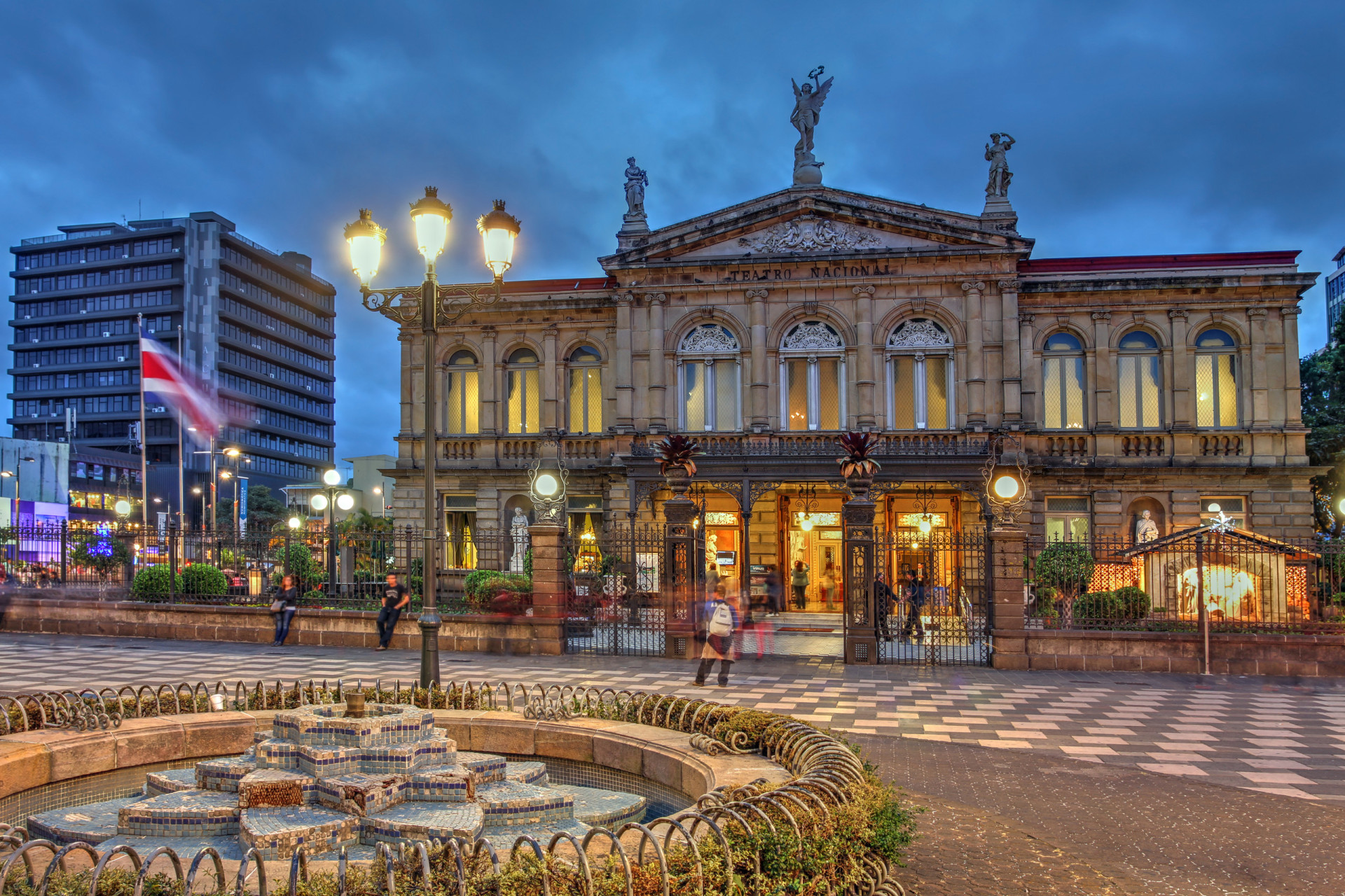<p>San José was founded in 1739 and became the country's capital in 1823. Among its cultural draws is the splendid National Theater. Opened in 1897, this is the finest historic building in San José, appreciated for its lavish and decorative interior.</p>