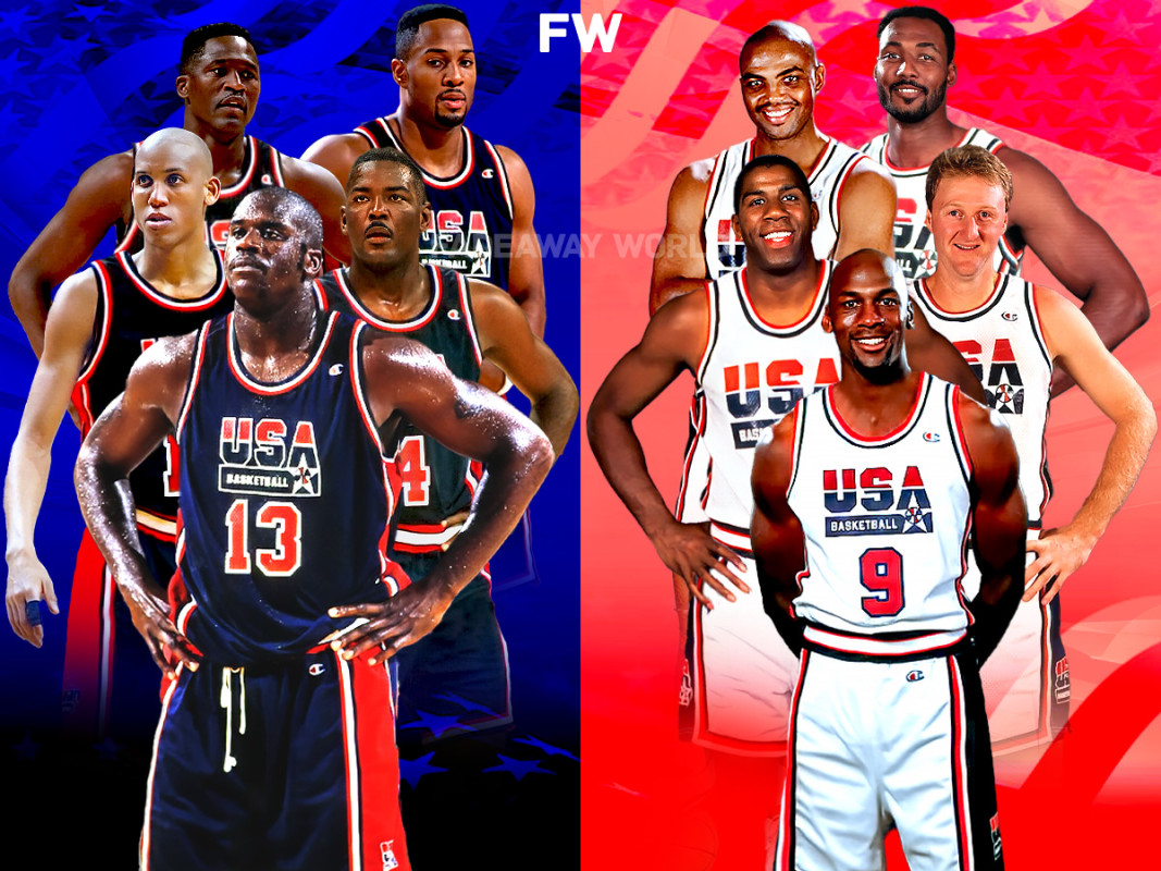 shaquille o'neal says 1994 dream team would easily beat 1992 dream team with michael jordan