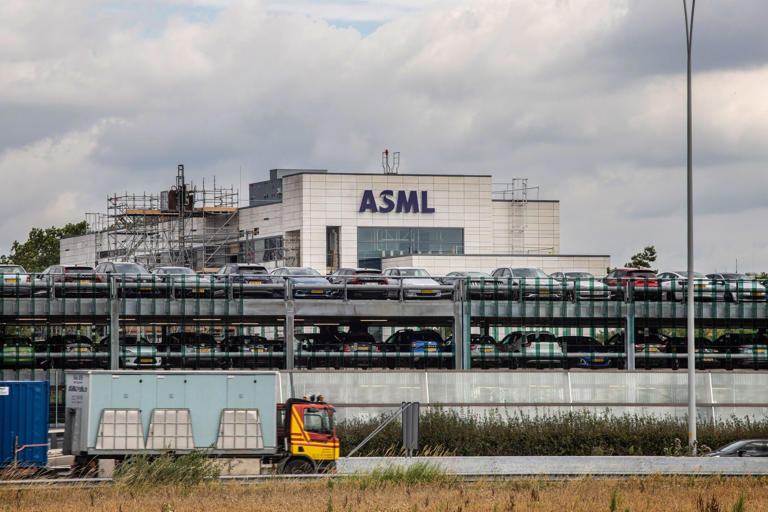 ASML Holding headquarters in Veldhoven, Netherlands.