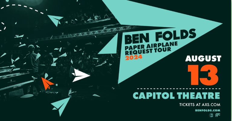 Ben Folds to play Capitol Theatre in August