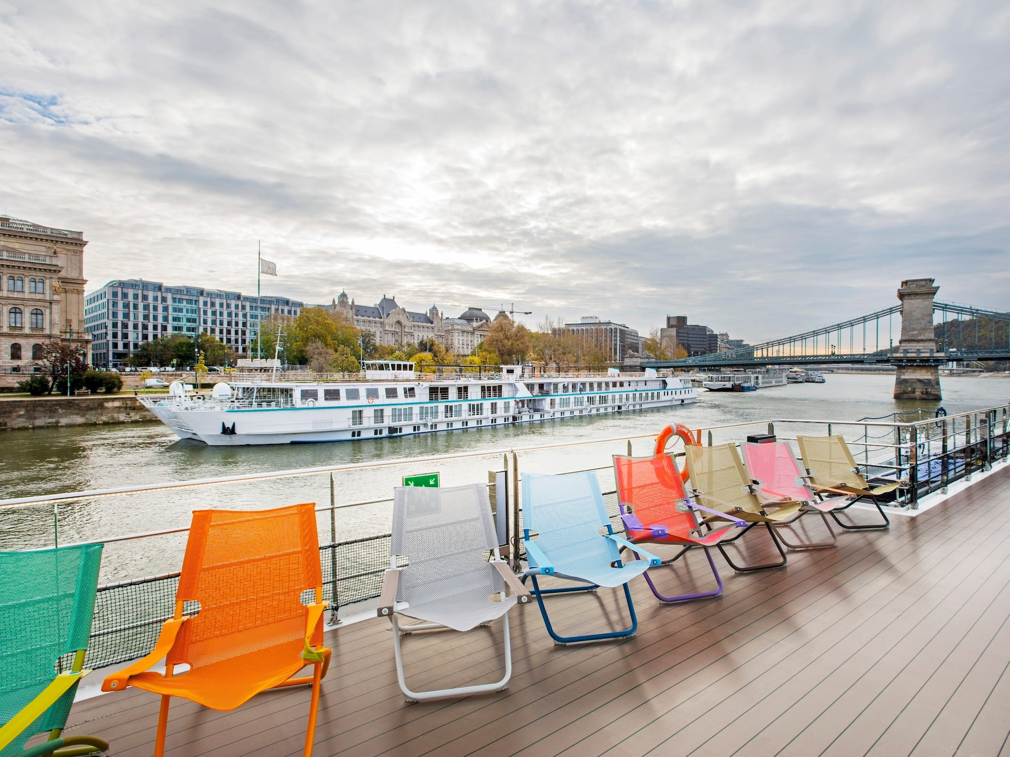 <p>The firm had its sights set on a river cruise venture since 2018, Jen Halboth, CEO of Riverside Luxury Cruises, told Business Insider.</p><p>Ironically, COVID-19 was the reason it got into the business.</p><p><a href="https://www.businessinsider.com/crystal-cruises-141-night-world-cruise-year-after-controversy-photos-2023-4">Crystal Cruises</a> declared bankruptcy in early 2022 amid the pandemic. Shortly after, Seaside purchased and updated five of the then-defunct cruise line's ships.</p><p>Three of these vessels now make up Riverside's fleet. The other two are being leased to competitor Uniworld River Cruises.</p>