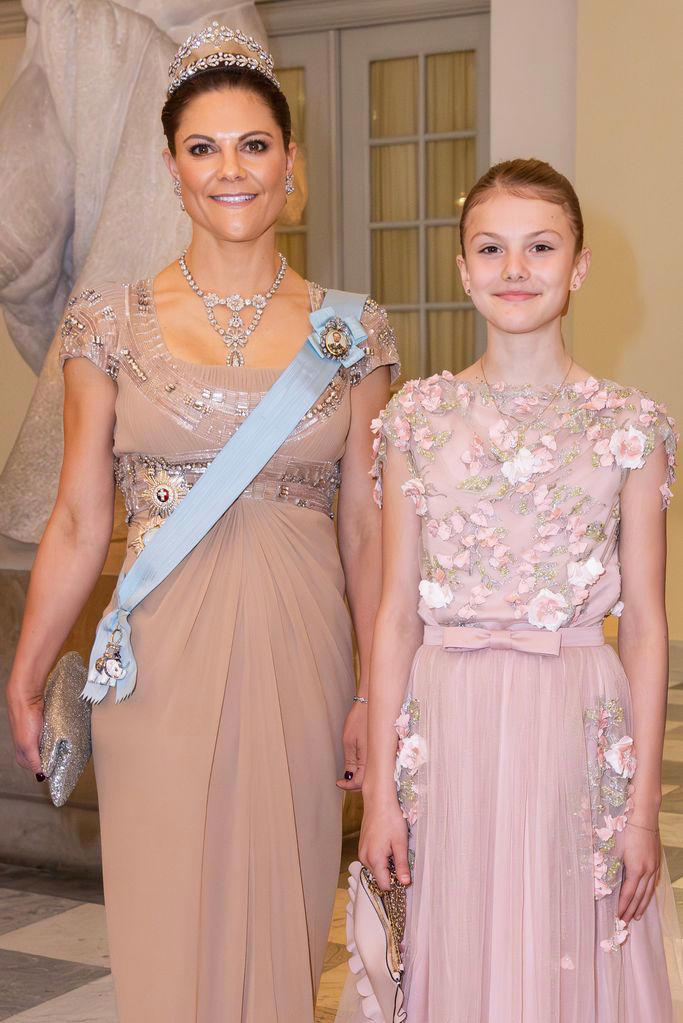 Princess Estelle is second in line to the throne behind her mother