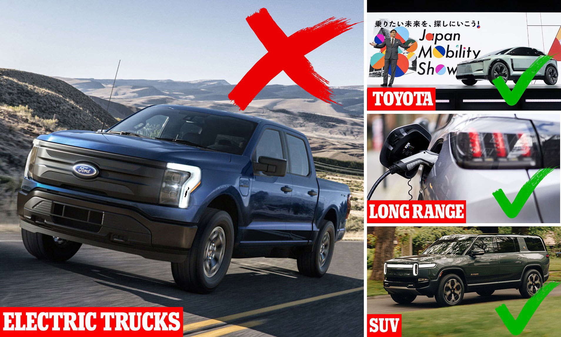 Poll shows automakers are ignoring the FOUR things shoppers want from