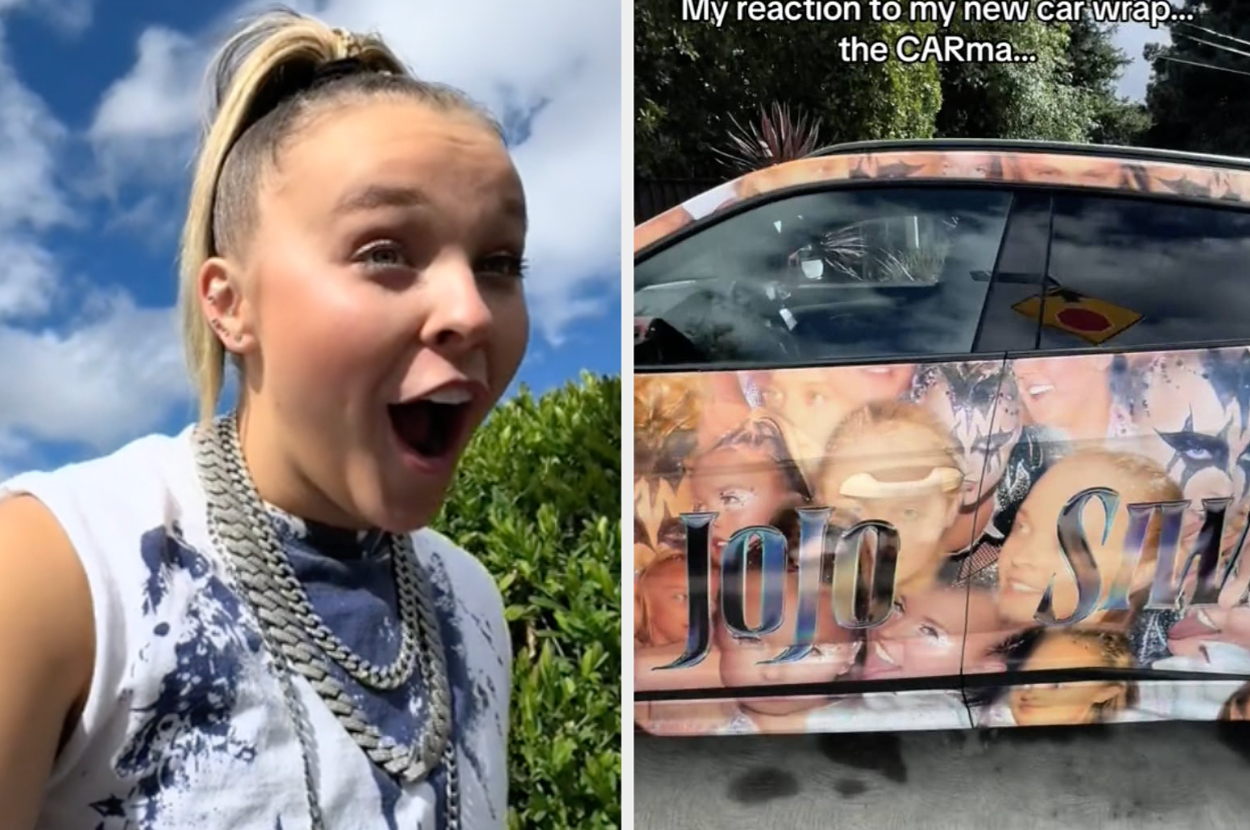 JoJo Siwa's Ridiculously Over-The-Top Car Is Going Viral Again