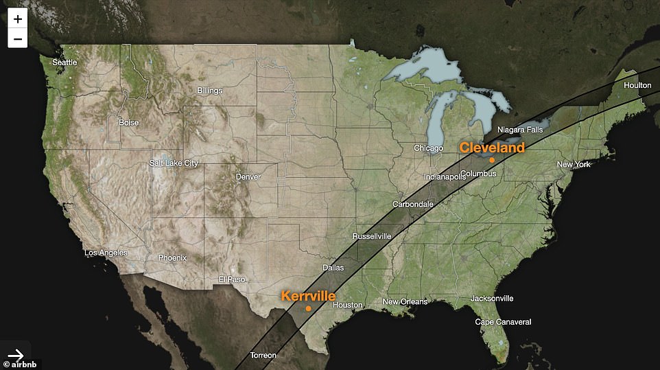 Incredible Map Shows How Solar Eclipse Hysteria Has Spread Across US