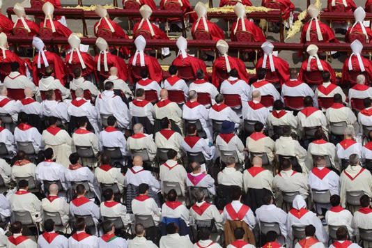 Celebración del Domingo de Ramos en el Vaticano