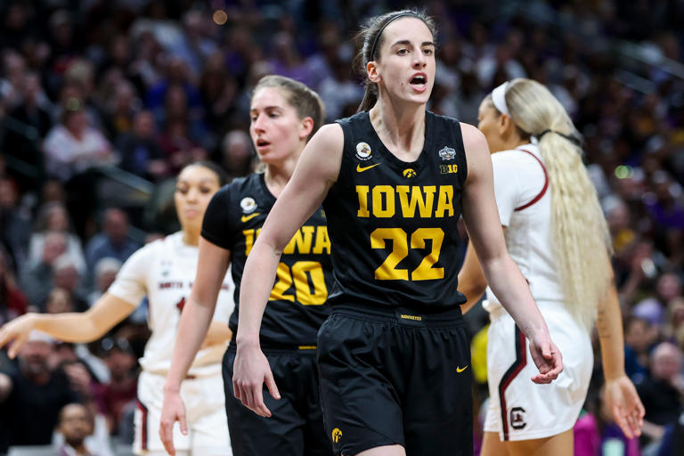 Give me a 'C'! Hawkeyes play Wheel of Fortune to announce Caitlin Clark