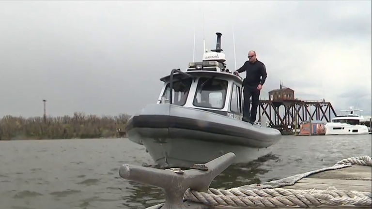 Anchor Bay East Marina steps up to help first responders