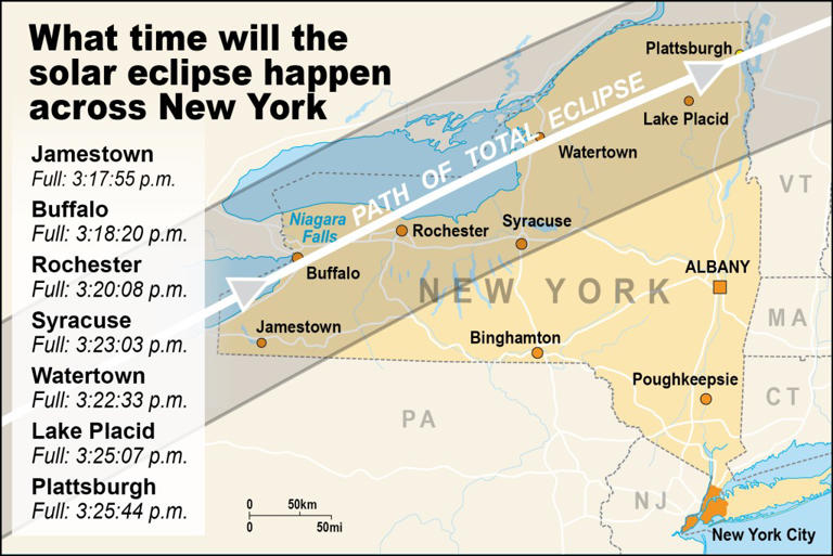 What time to watch the solar eclipse 2024 in NYC — a viewer’s guide to