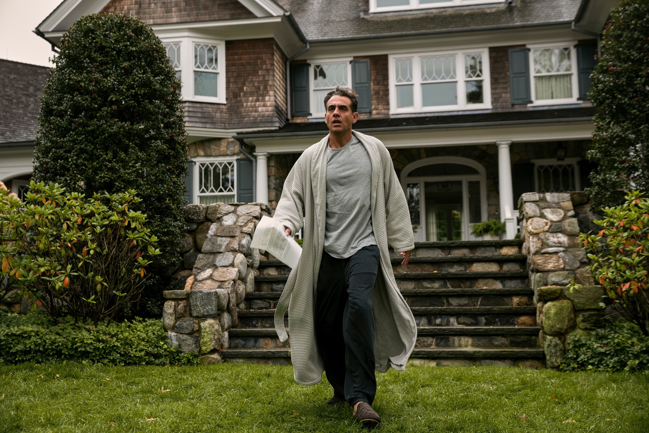 <p>Based on a true story about a family in New Jersey who bought their dream home only to find out that it came with a creepy stalker, this Hulu series stars Jennifer Coolidge, Naomi Watts, and Bobby Cannavale. </p><p>You may also like: <a href='https://www.yardbarker.com/entertainment/articles/notable_tv_characters_we_never_saw_on_screen_040424/s1__29454812'>Notable TV characters we never saw on screen</a></p>