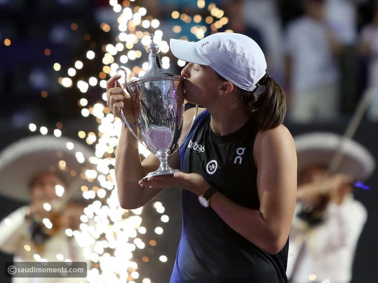 Riyadh to Host WTA Finals for 3 Yrs; Prize Money at 15.25M