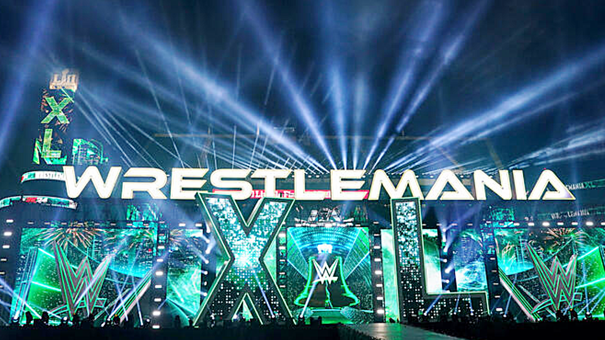 WWE WrestleMania 40 Stage Revealed Ahead of TwoNight Megashow in
