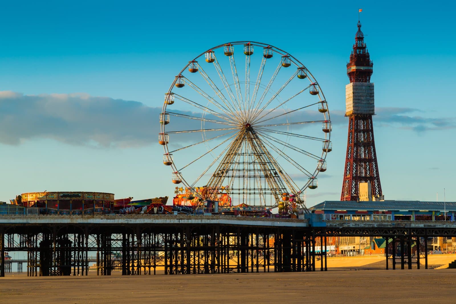 Image Credit: Shutterstock / Paul Daniels <p>Blackpool, still riding the wave of being a 1950s holiday hotspot, hasn’t noticed the calendar flipping. It’s like Las Vegas, if Vegas had stopped at Elvis impersonators.</p>