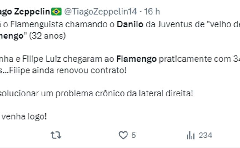 Flamengo decide contratar titular absoluto da Seleção Brasileira e prepara grande proposta