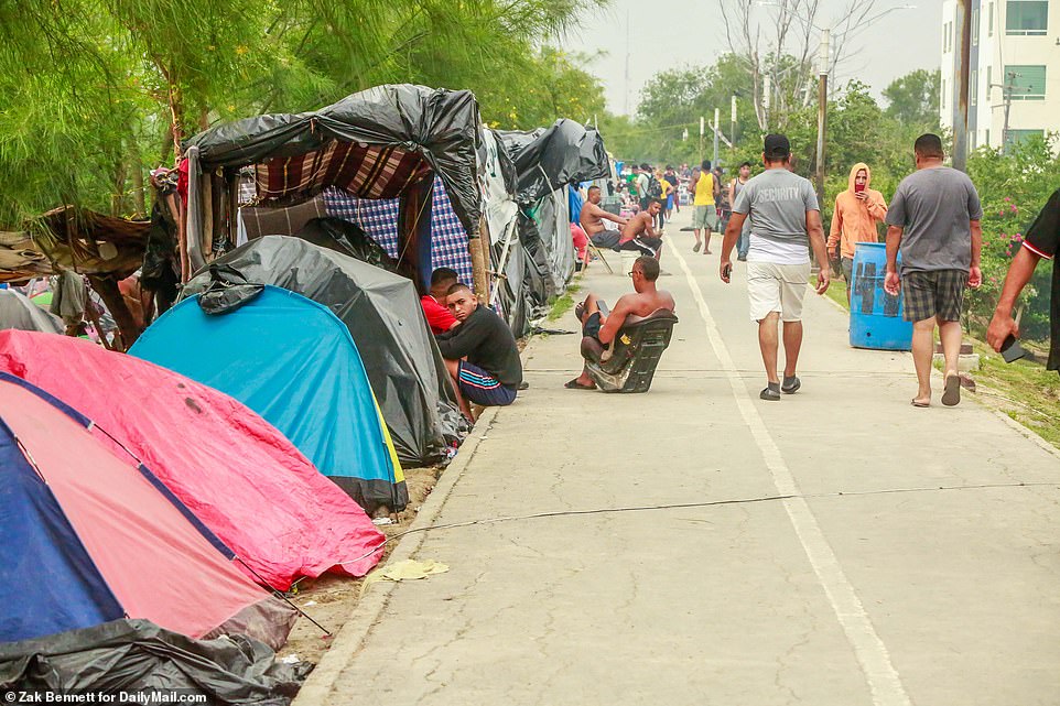 Migrants in Mexico hoping to cross border say they want Biden to win