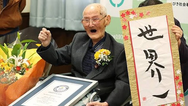 japanese 112-year-old 'who became the world's oldest man for just two days' actually died before his predecessor... and never held the title at all, guinness world records reveal