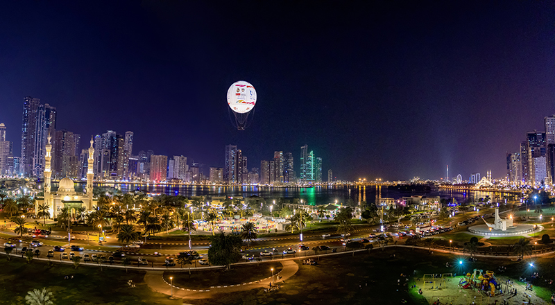 Envol au-dessus de Sharjah avec cette nouvelle attraction en ballon.