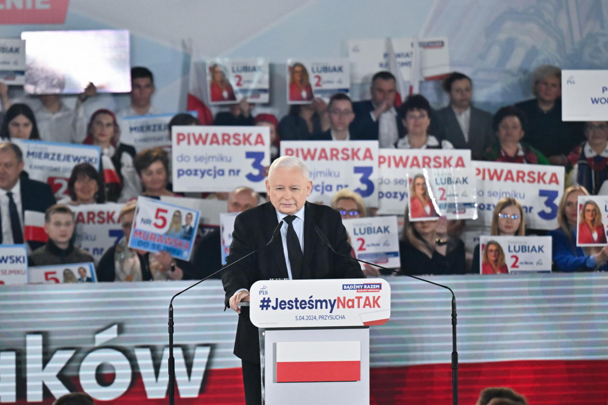 kaczyński: sukces koalicji, która powstała przeciwko nam, opiera się na kłamstwie