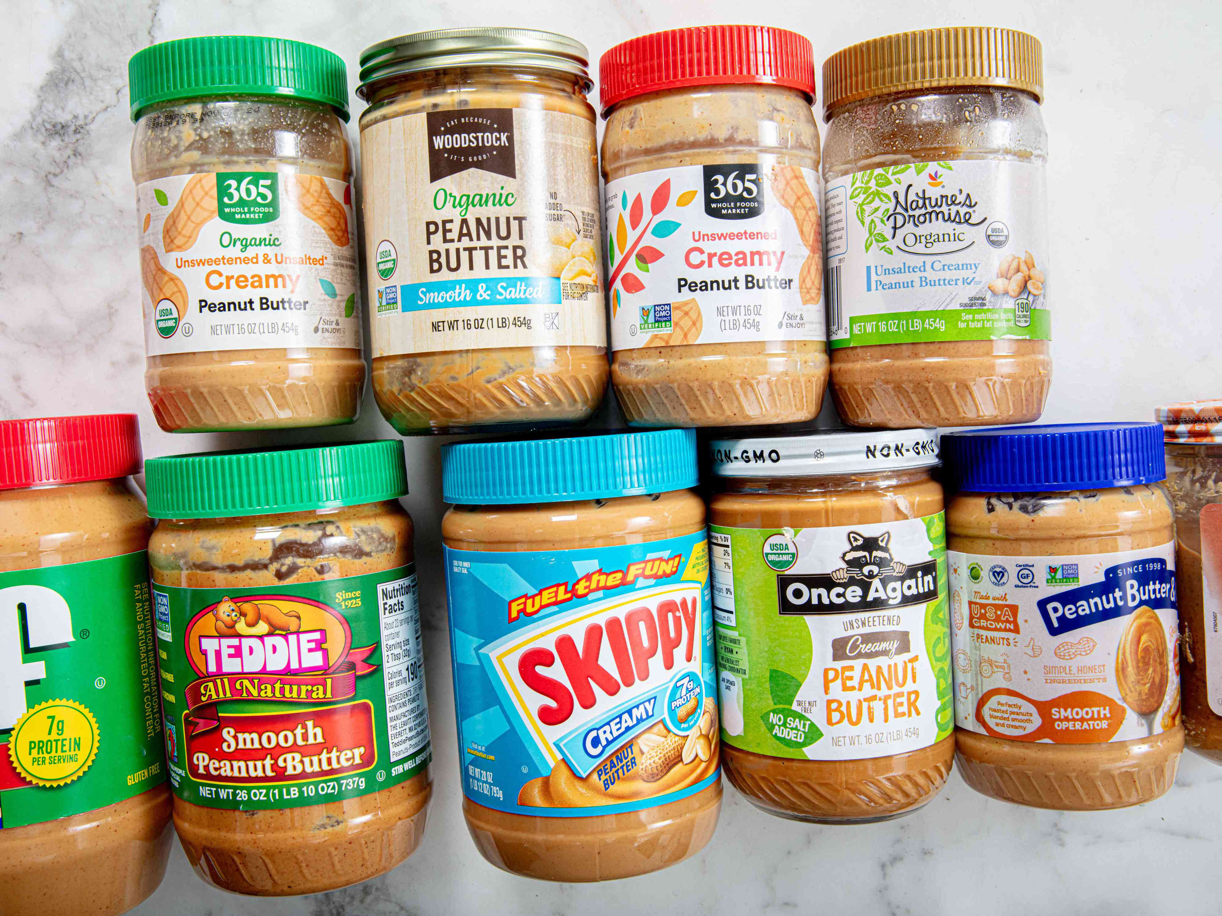 We Taste-Tested 10 Supermarket Creamy Peanut Butters—Here Are Our Favorites