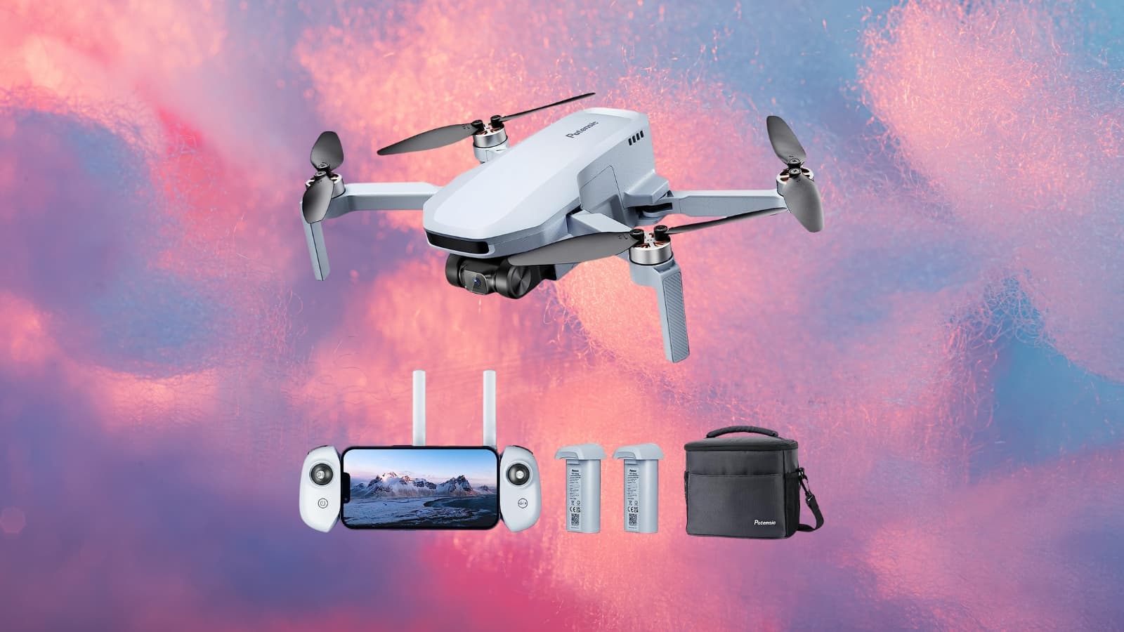 amazon, ce drone est une véritable alternative au dji : caméra 4k et à moins de 300 euros