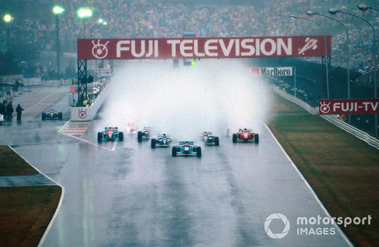 Japón 1994, el último GP por segmentos de la F1