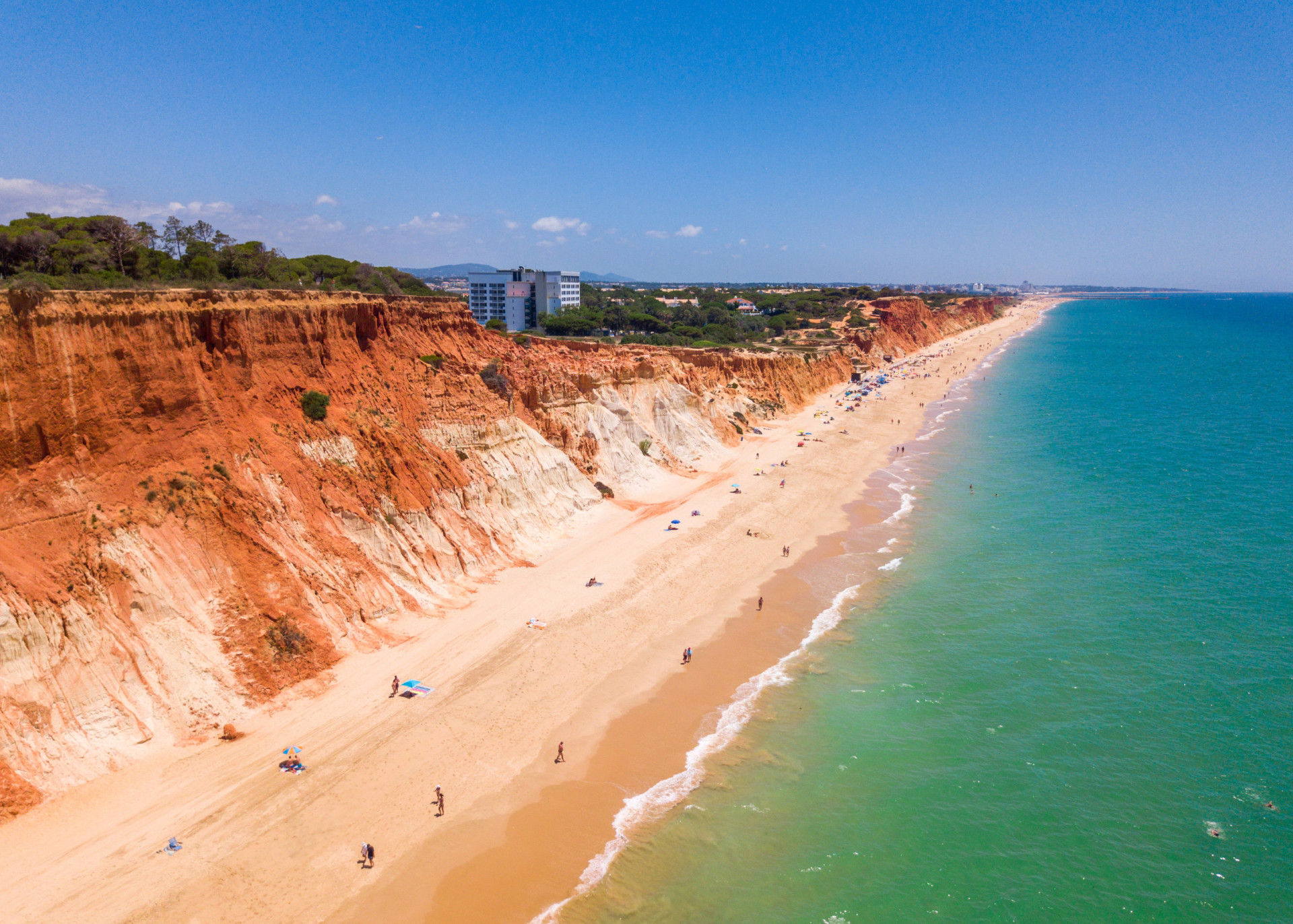 <p>Score: 4.268</p> <p>Claiming the second spot on Europe's best beaches list is Praia da Falésia in the Algarve coast.</p>