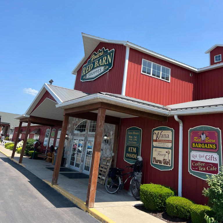 Dive into Amish country charm at Yoder's Red Barn shoppes in Shipshewana, Indiana. Discover handcrafted furniture, quilts, homeware, delicious treats, and more. Find unique gifts and explore the heart of Amish culture!