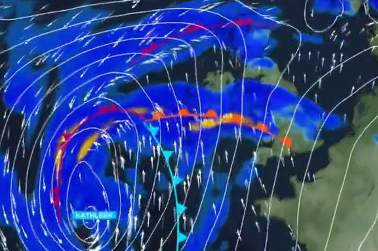 Storm Kathleen NI public urged to stay safe as strong winds forecast