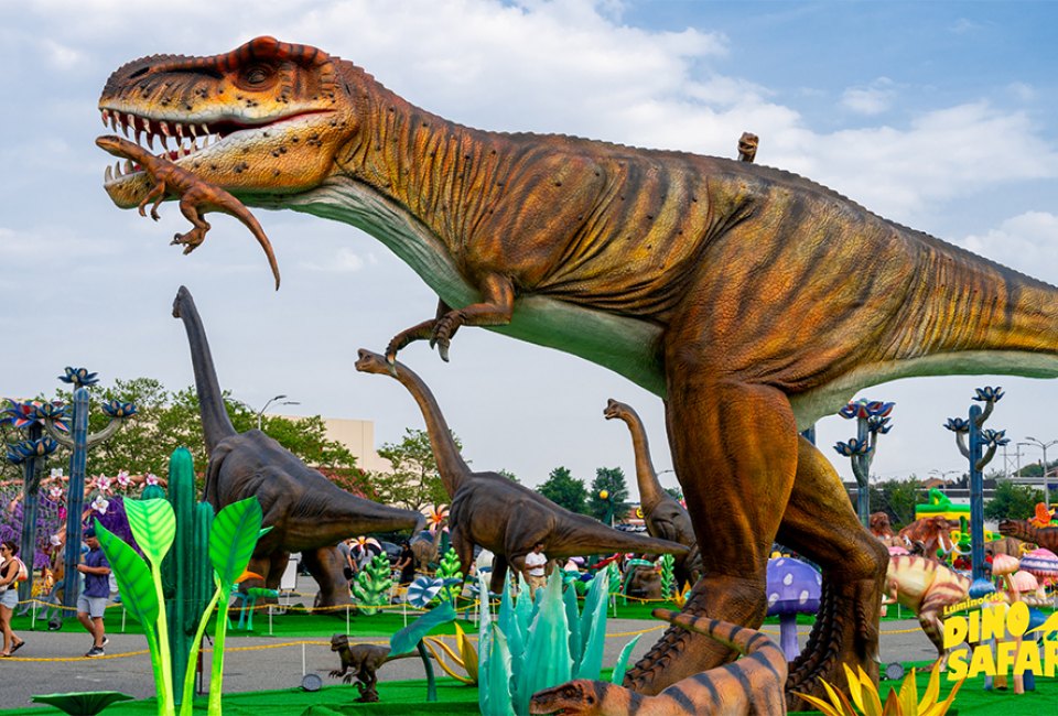 Visit LuminoCity's Dino Safari For Dinosaur -Sized Entertainment