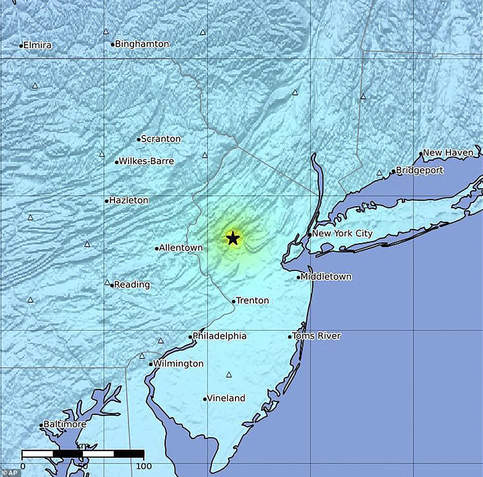 New York City puts out earthquake alert 40 minutes late