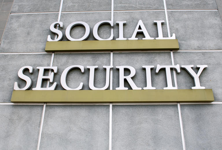 A sign is seen outside a US Social Security Administration building. The new law specifically prohibits the Missouri Children's Division from utilizing a child's Social Security benefits for routine foster care costs.