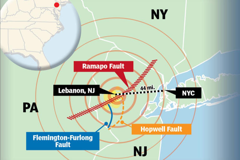 Live cam shows the impact of 4.8-magnitude earthquake in NYC — with the ...