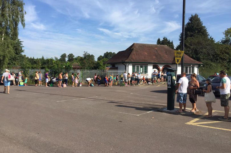 Huge car park shake up at lido with solar car ports and restored entrance