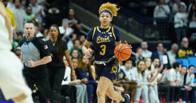 Notre Dame Freshman Hannah Hidalgo Wins 2024 Dawn Staley Award