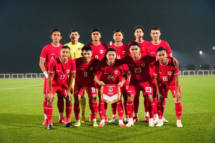 susunan pemain timnas u-23 indonesia vs yordania - hubner langsung tampil, duet ivar-nathan jaga lini tengah garuda muda