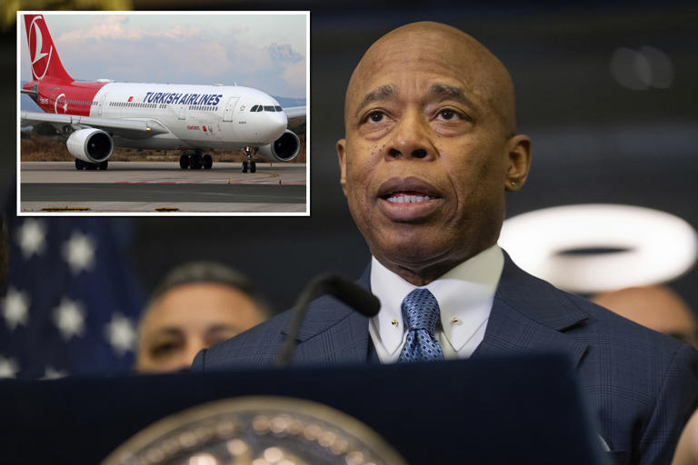 FBI eyes NYC Mayor Eric Adams business class upgrades on Turkish Airlines in campaign probe