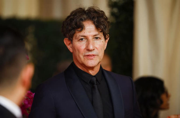 Jonathan Glazer poses on the red carpet during the Oscars arrivals at the 96th Academy Awards in Hollywood, Los Angeles, California, U.S., March 10, 2024.