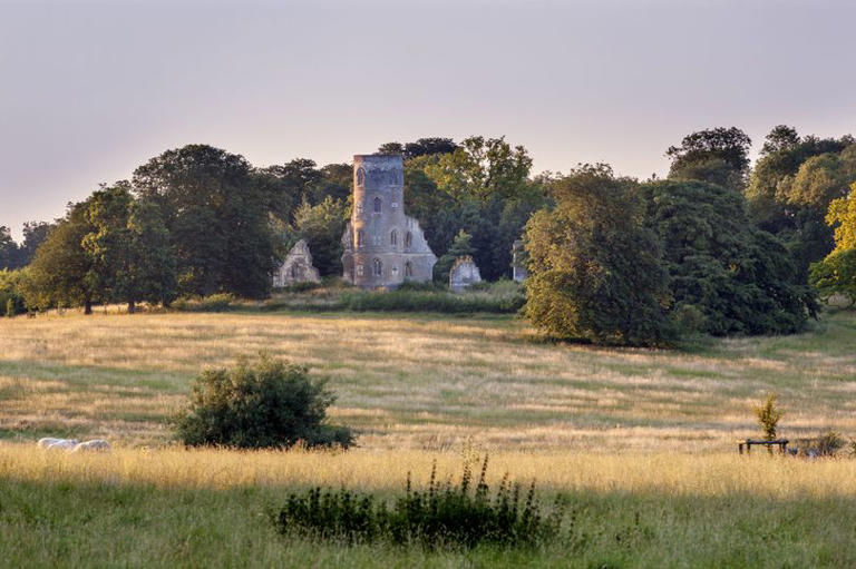 The abandoned Cambridgeshire village once home to hundreds of people ...