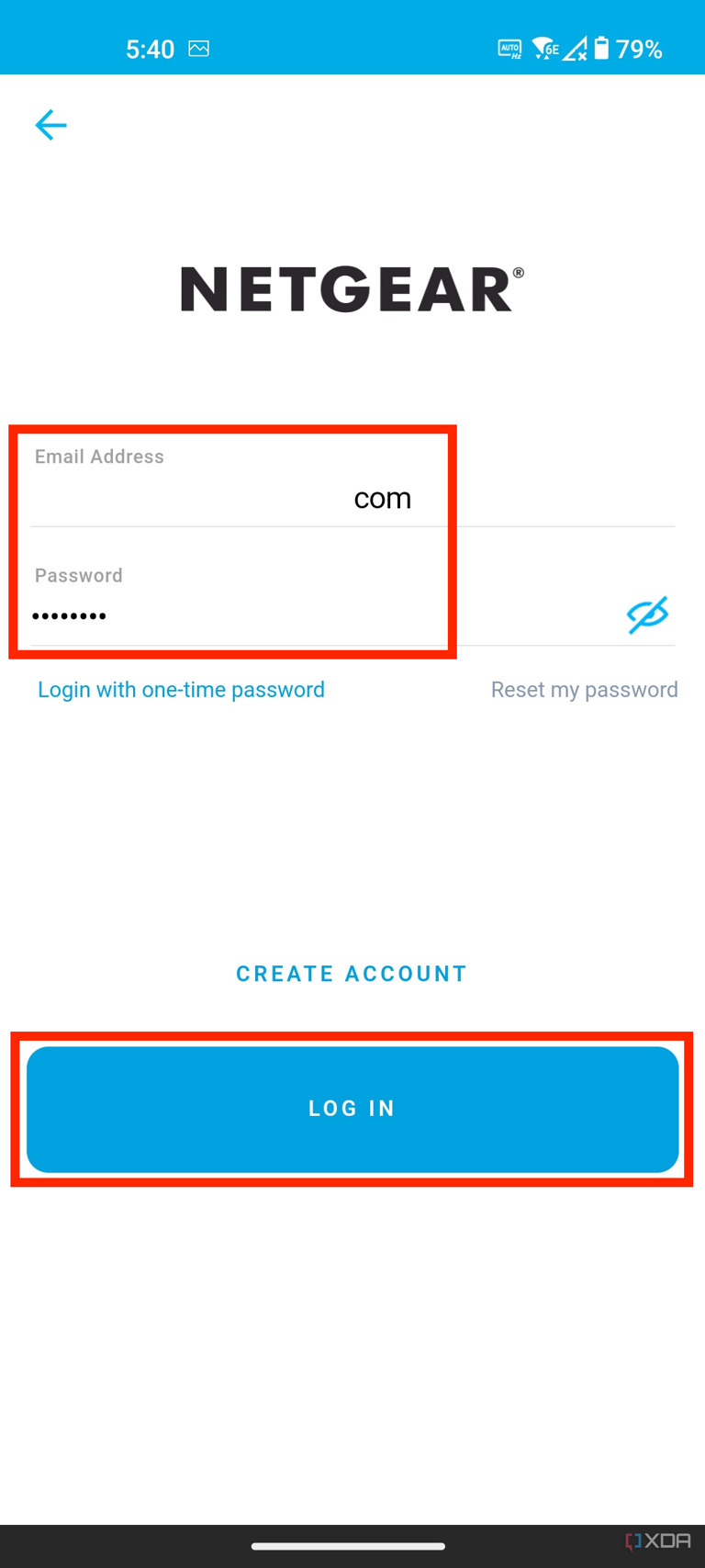 How to change router password Orbi app 2