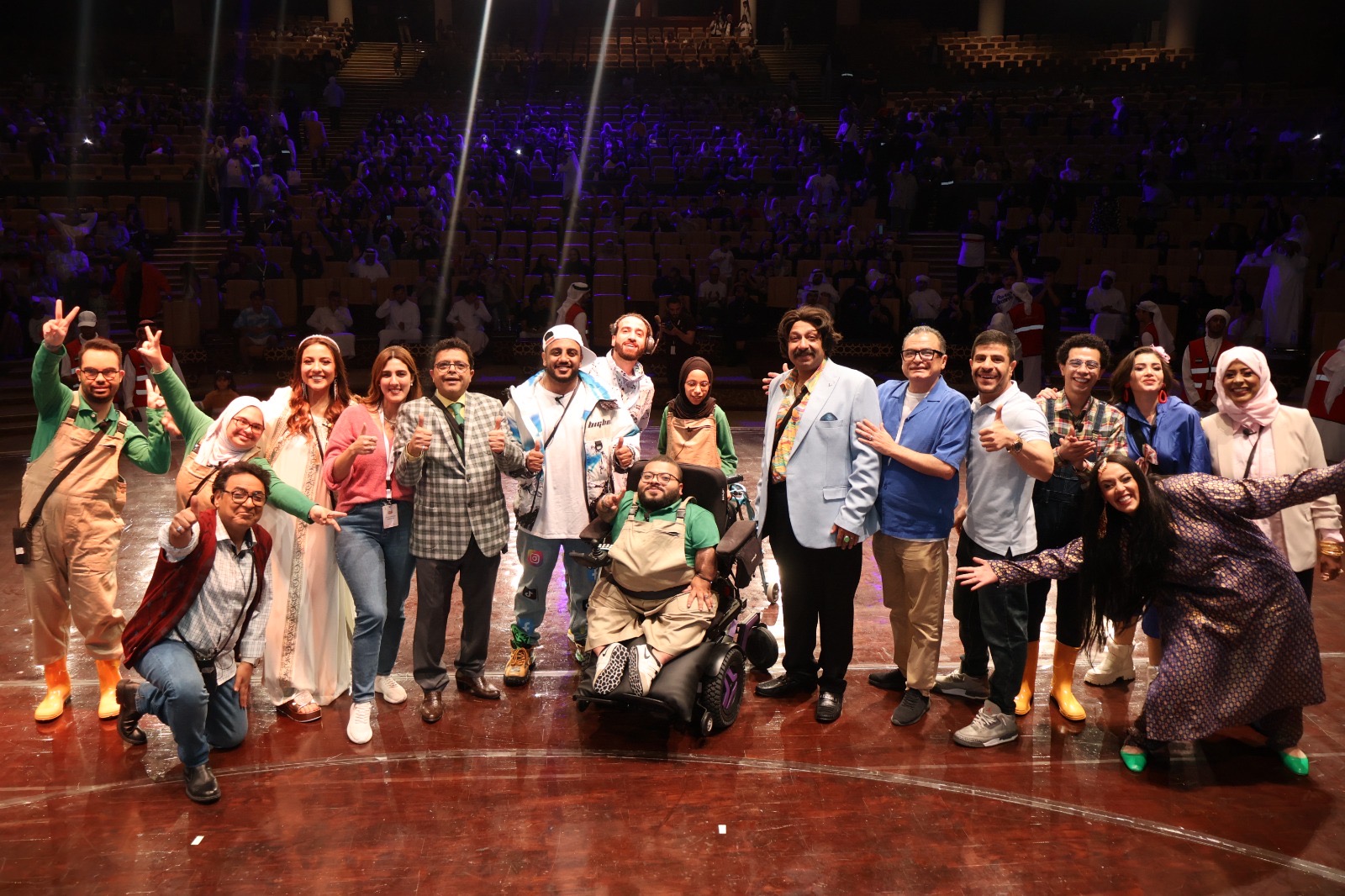 'farhat and the family' theatrical performance concluded at national theatre in abu dhabi