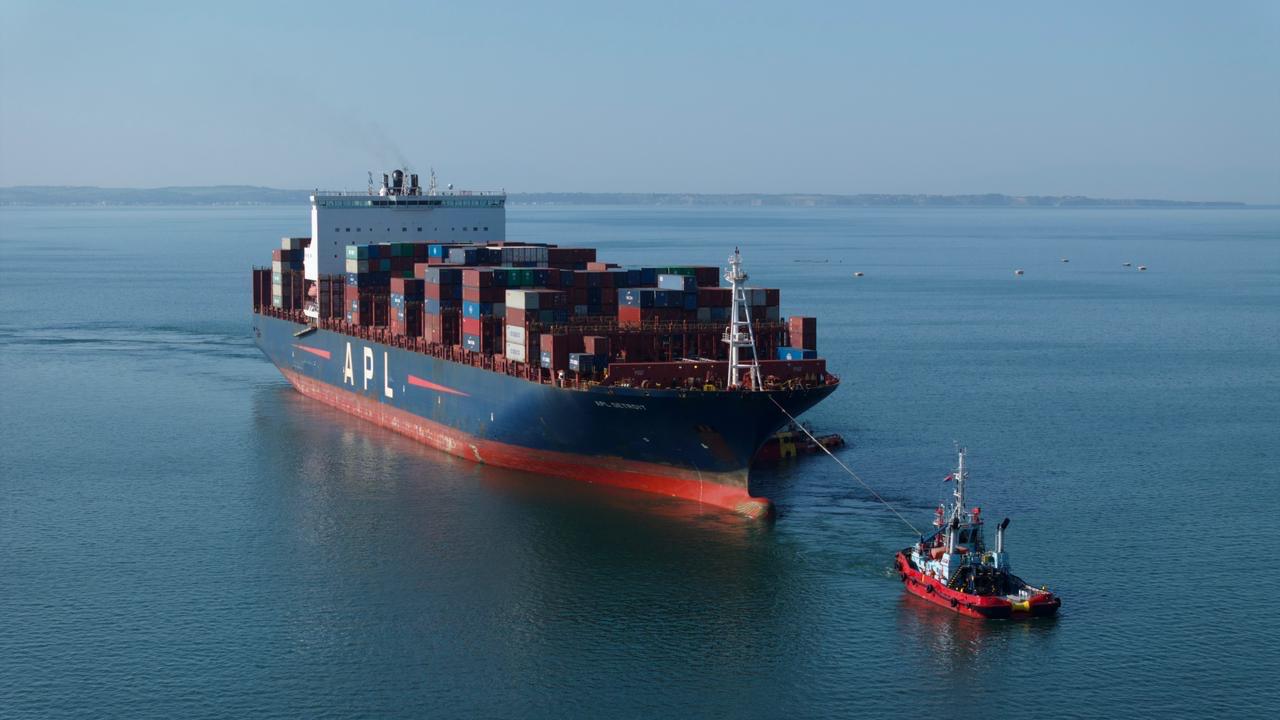 το λιμάνι θεσσαλονίκης υποδέχτηκε το μεγαλύτερο εμπορικό πλοίο