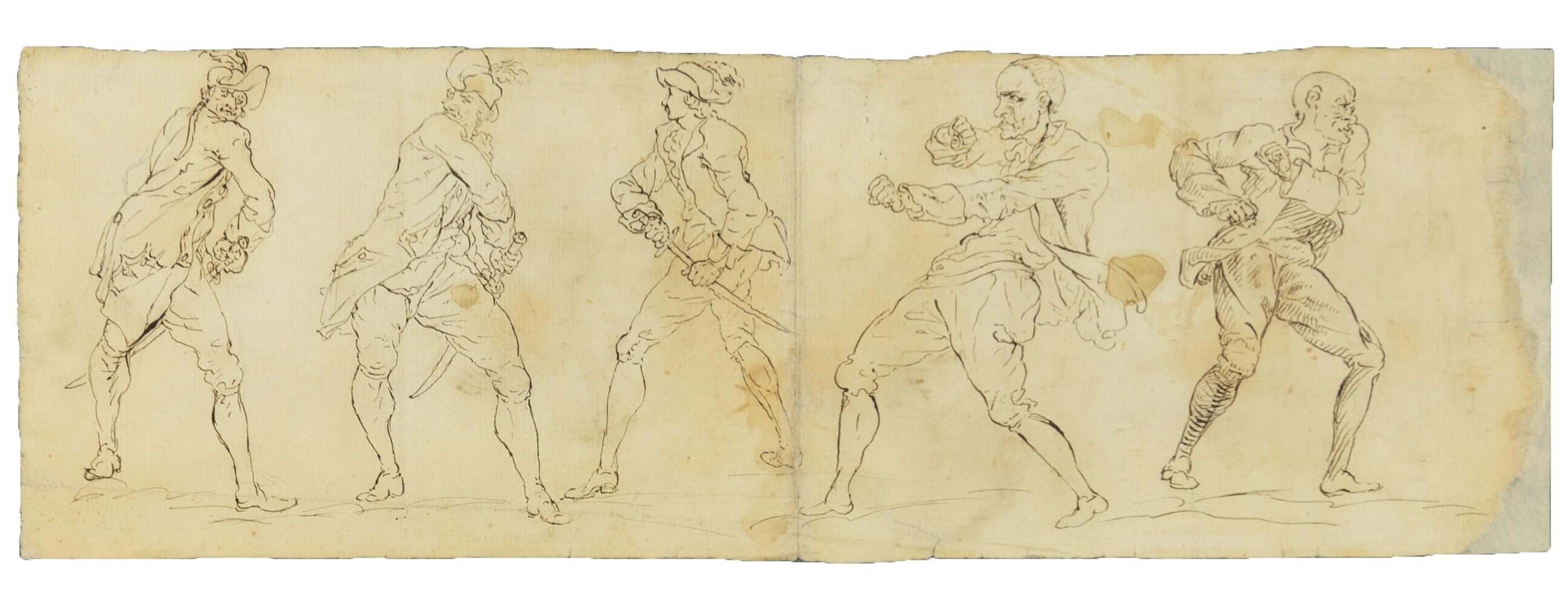 sketch in n.y. apartment turns out to be rare revolutionary war drawing