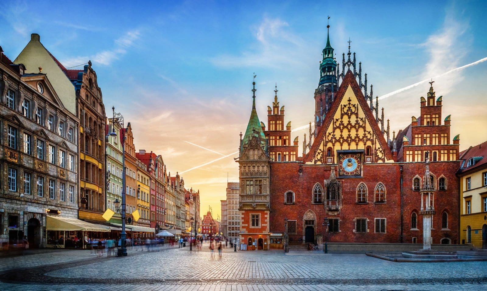 <p class="wp-caption-text">Image Credit: Shutterstock / Triff</p>  <p><span>Wroclaw’s market square, Rynek, features colorful buildings and is home to the famous dwarf statues. Poland is known for its safety, making it an ideal destination for first-time international travelers. The city’s architecture and friendly locals are highlights.</span></p>