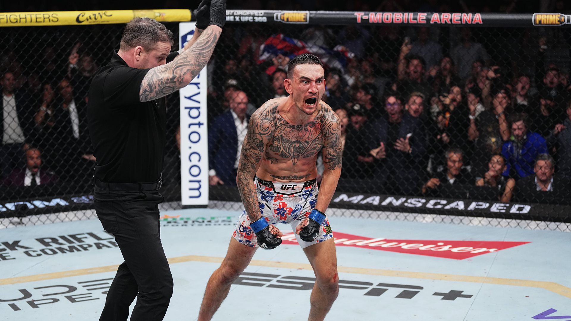 Max Holloway Vs. Justin Gaethje Full Fight Video Highlights