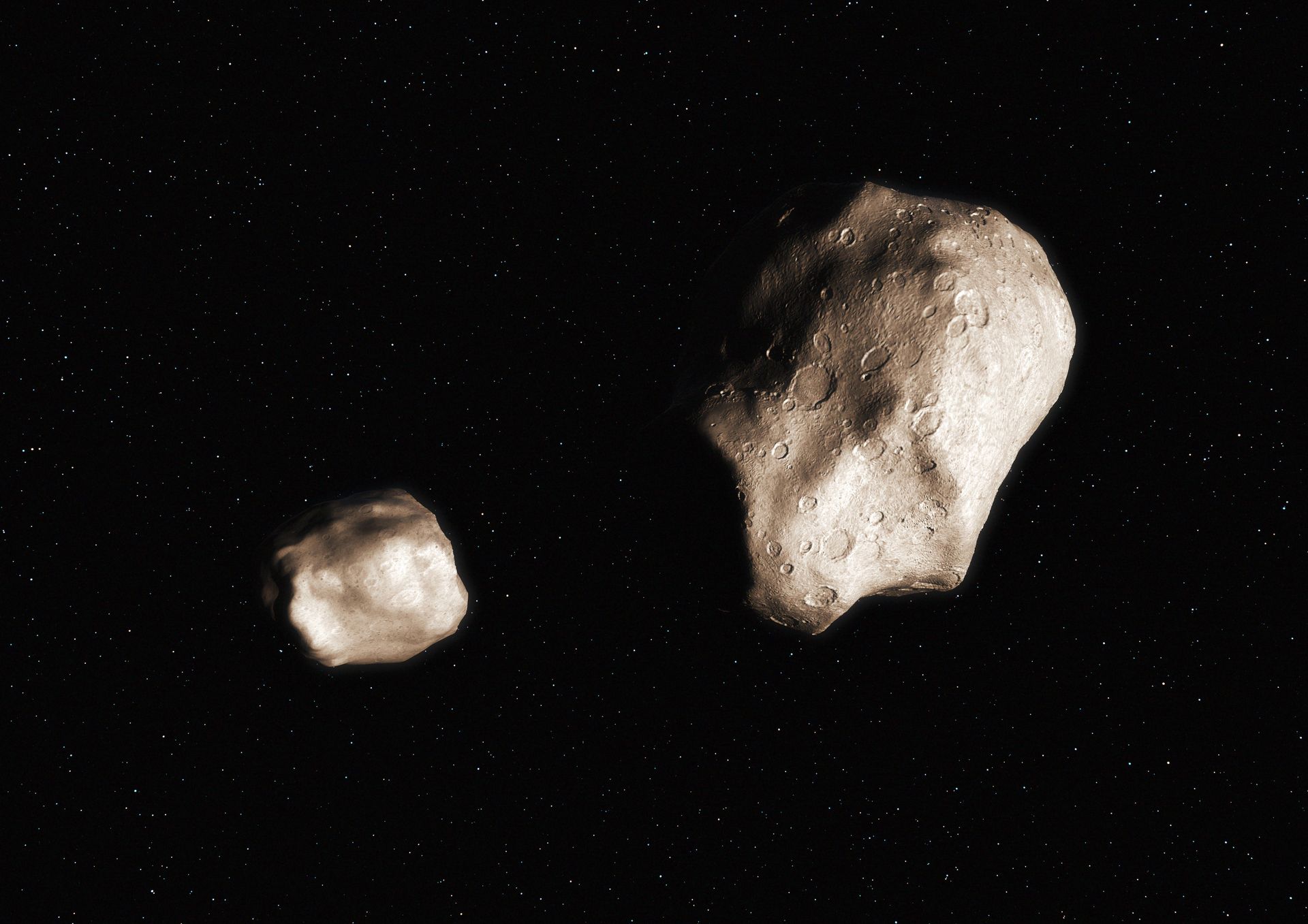 gigantyczne asteroidy zmierzają w stronę ziemi. zdaniem ekspertów są potencjalnie niebezpieczne