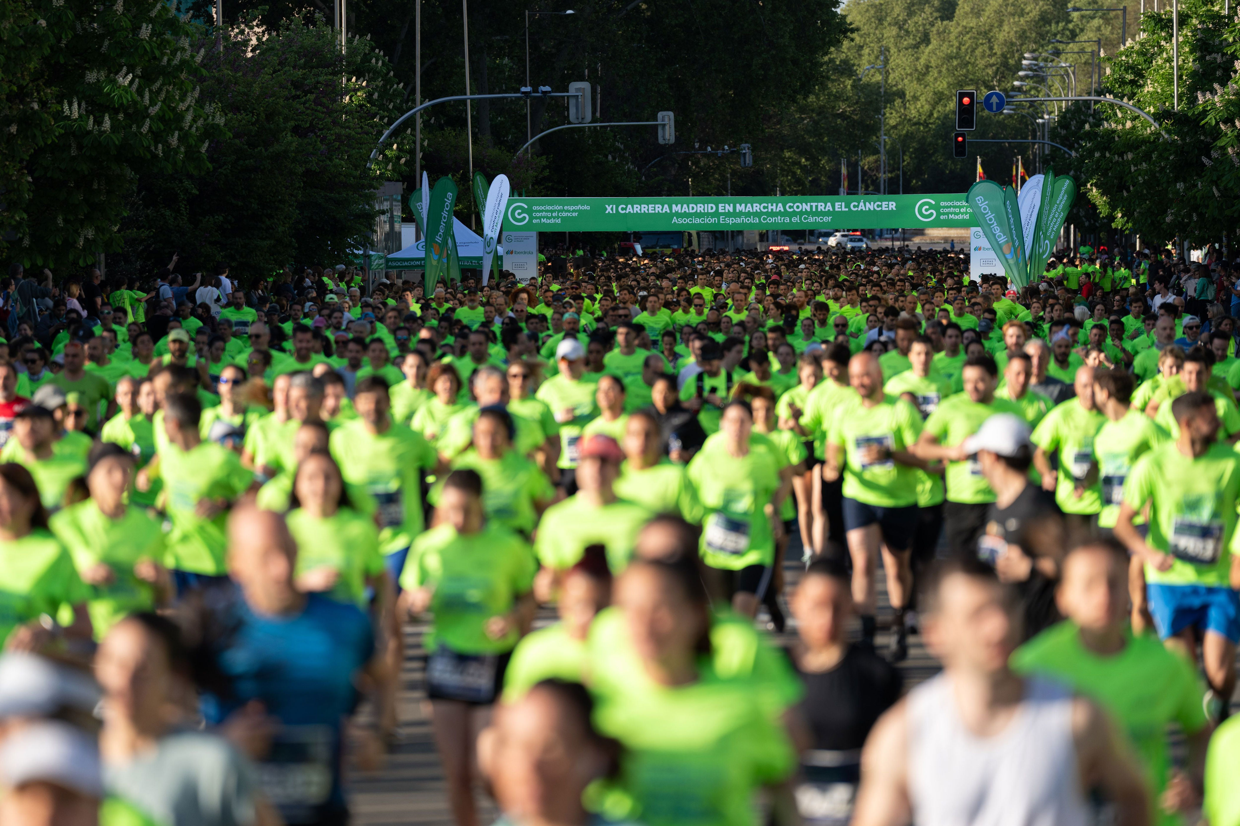23.000 personas corren contra el cáncer en madrid