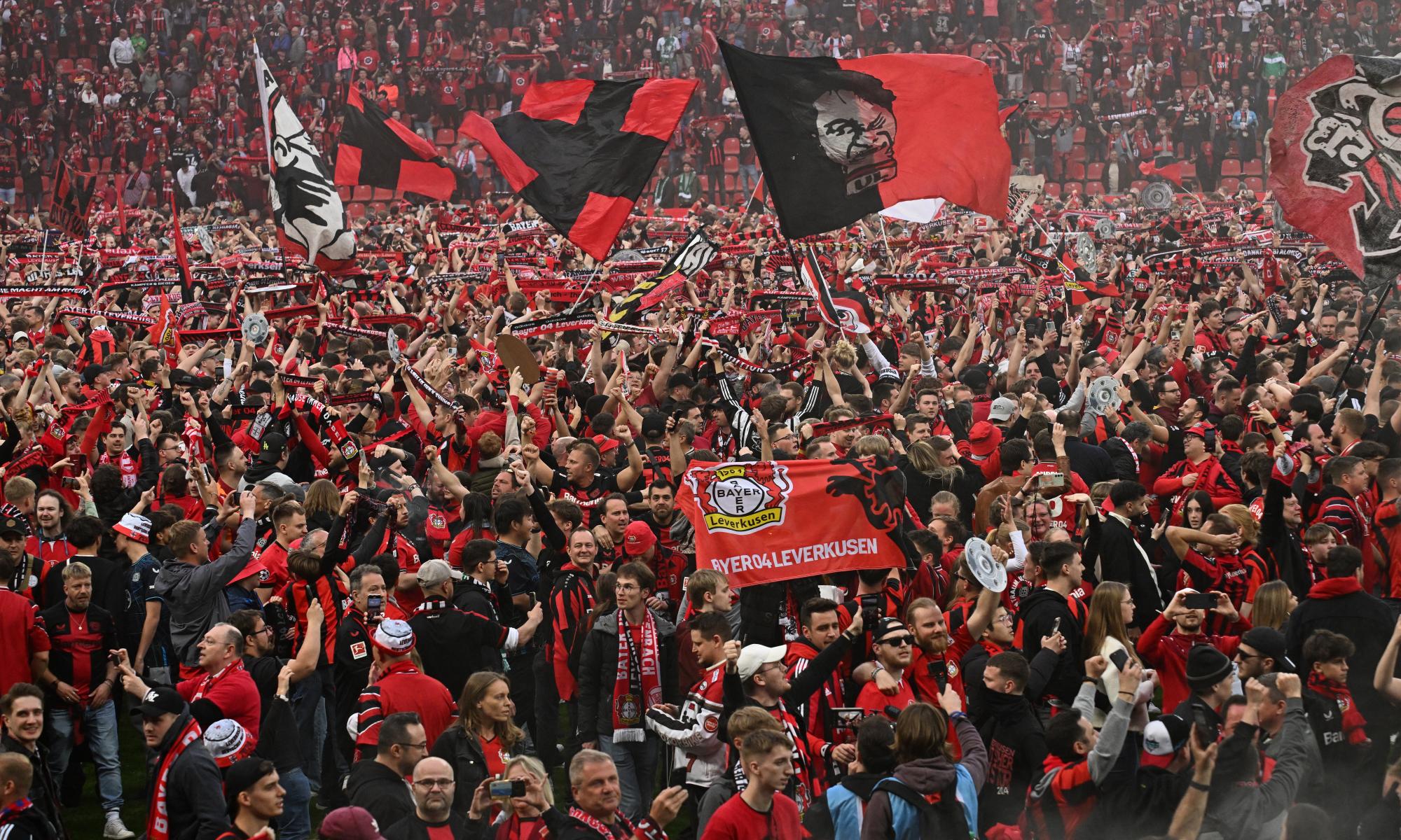 Bayer Leverkusen Clinch Historic Bundesliga Title With Rout Of Werder Bremen 