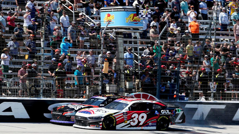 Sam Mayer edges Ryan Sieg by .002 seconds to win Xfinity Series race in ...