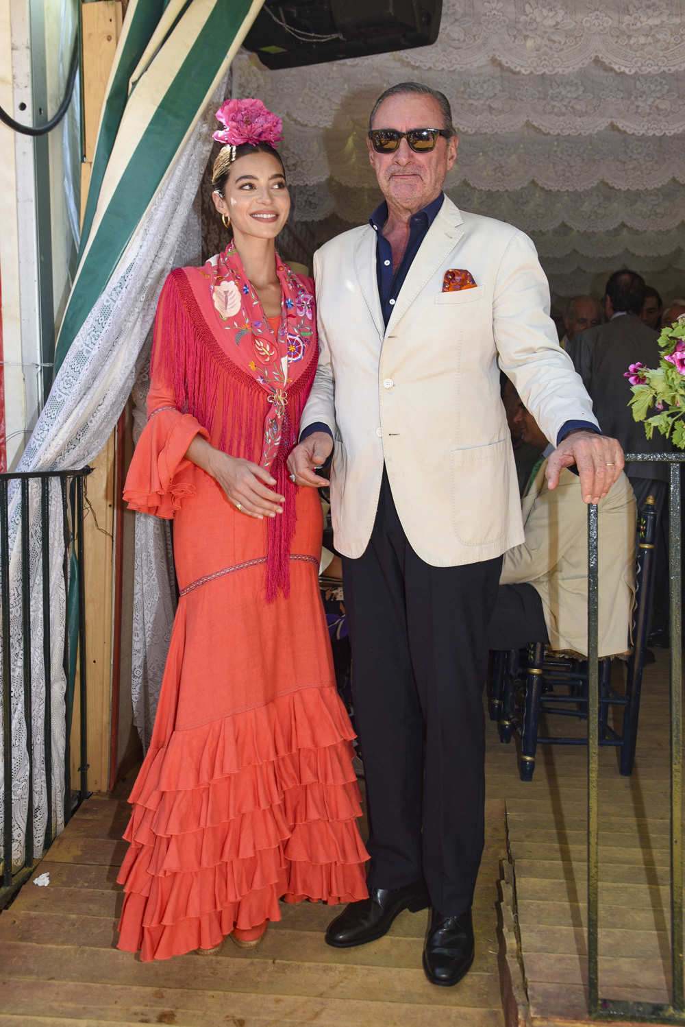 de eugenia martínez de irujo a sofía palazuelo: los trajes de flamenca de las famosas en esta feria de abril