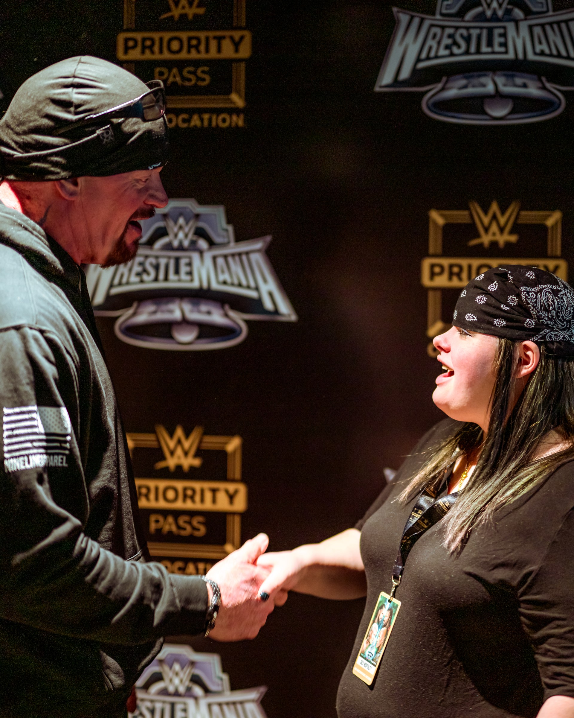 bodyslams and pre drinks with the undertaker: behind the scenes at wwe wrestlemania